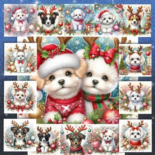 Christmas Antler  Pups 16