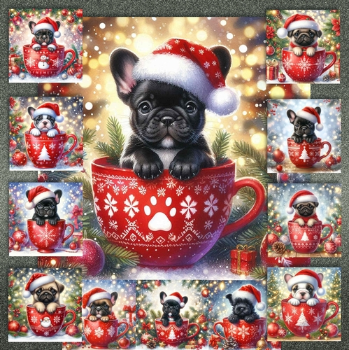 Christmas Mug Pups 11