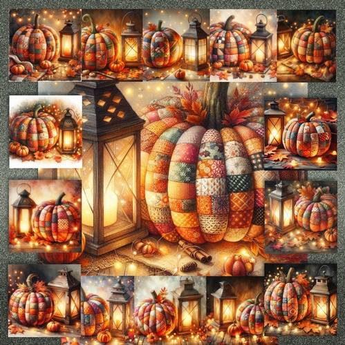 Patchwork Pumpkins