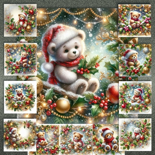 Holly Branch Teddy