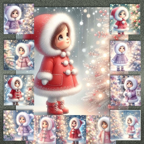 Little Christmas Girl 