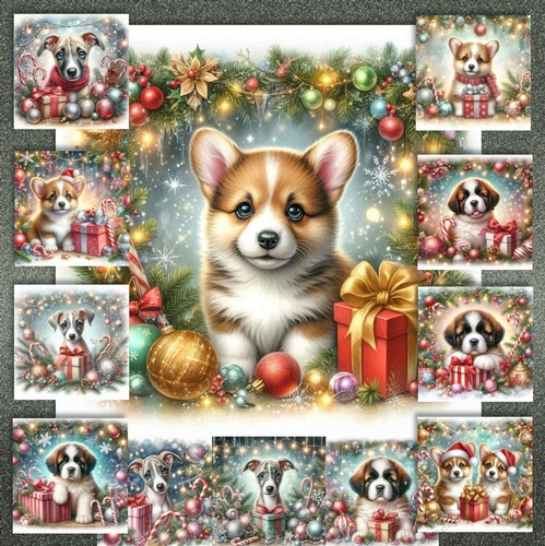 Christmas Gift Pups 3
