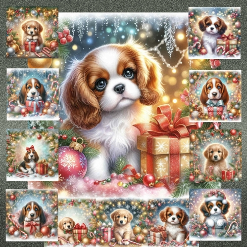 Christmas Gift Pups 9