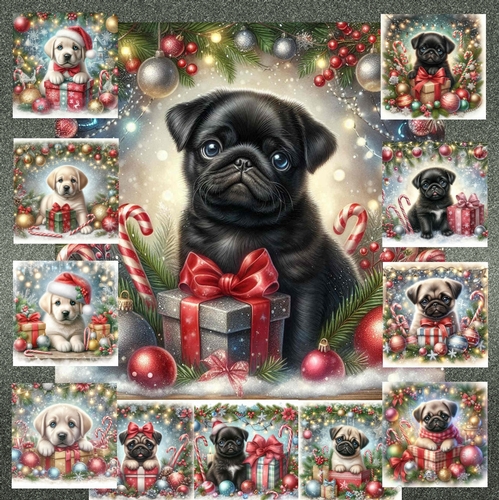 Christmas Gift Pups 13