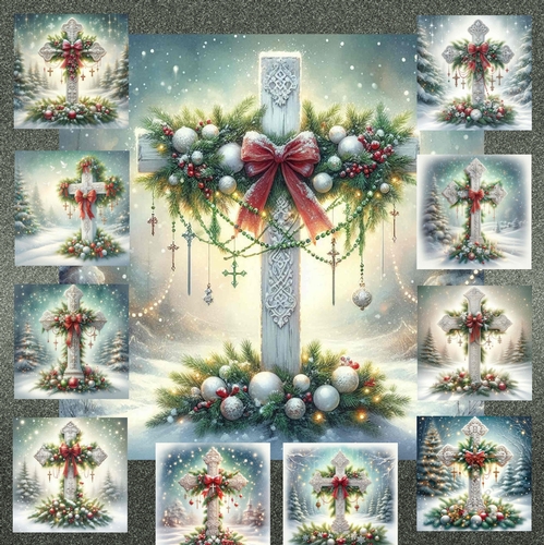 Beautiful Christmas Crosses