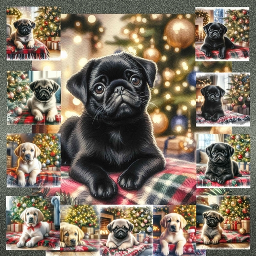 Christmas Tree Pups 12