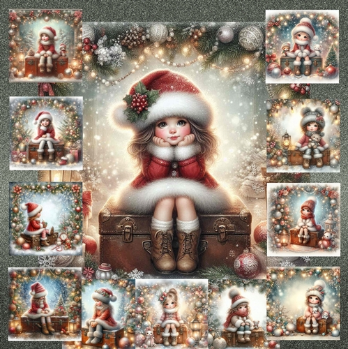 Little Christmas Girl 1