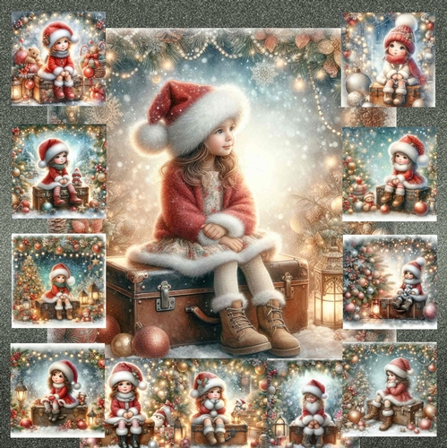 Little Christmas Girl 2