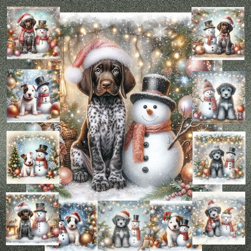 Frosty Paws and Snowy Smiles 1