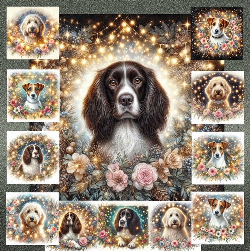 Whimsical Paws and Petals 4