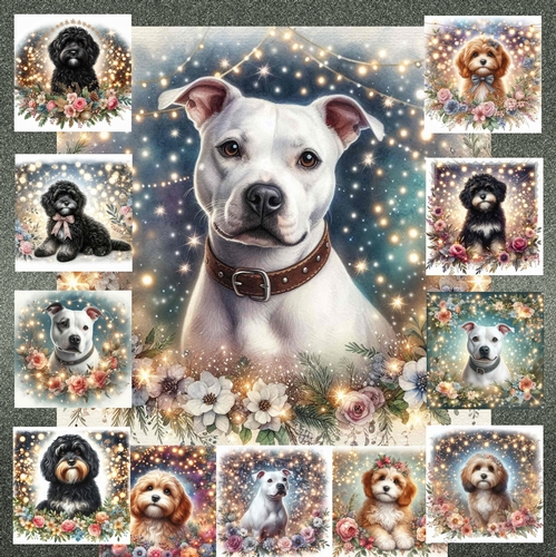 Whimsical Paws and Petals 5