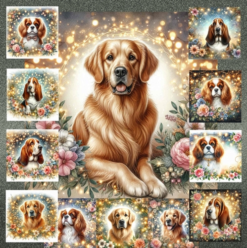 Whimsical Paws and Petals 7