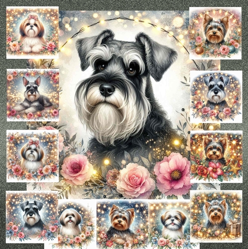 Whimsical Paws and Petals 8