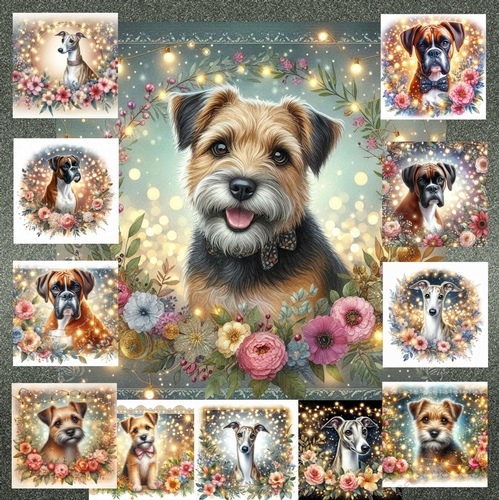 Whimsical Paws and Petals 9
