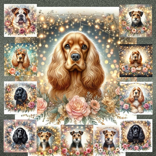 Whimsical Paws and Petals 14