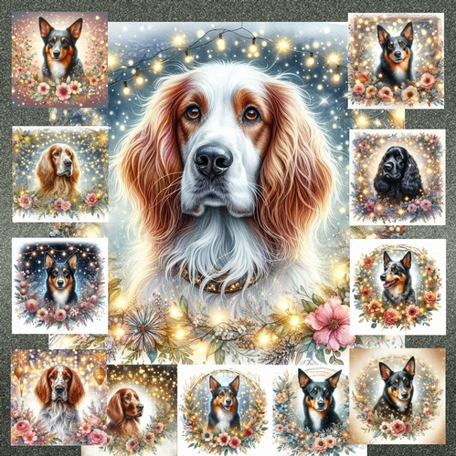 Whimsical Paws and Petals 15