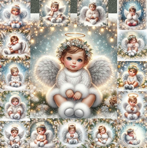 Festive Baby Angel 