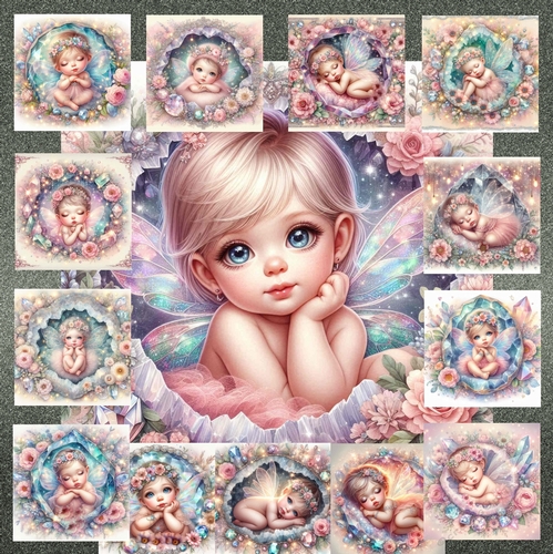 Chrystal  Fairy Baby