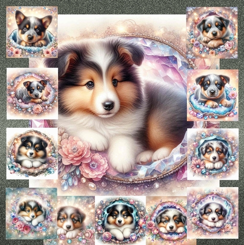Puppy Dreams and Crystal Blooms 3