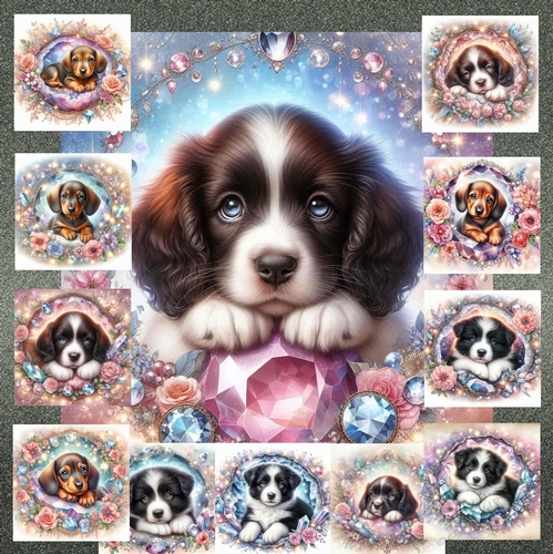 Puppy Dreams and Crystal Blooms 4