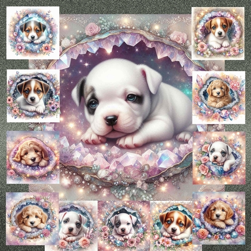 Puppy Dreams and Crystal Blooms 5