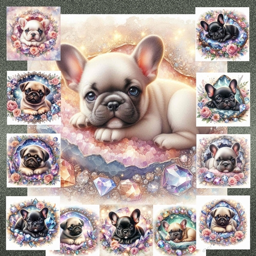 Puppy Dreams and Crystal Blooms 11