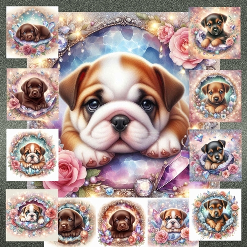 Puppy Dreams and Crystal Blooms 13