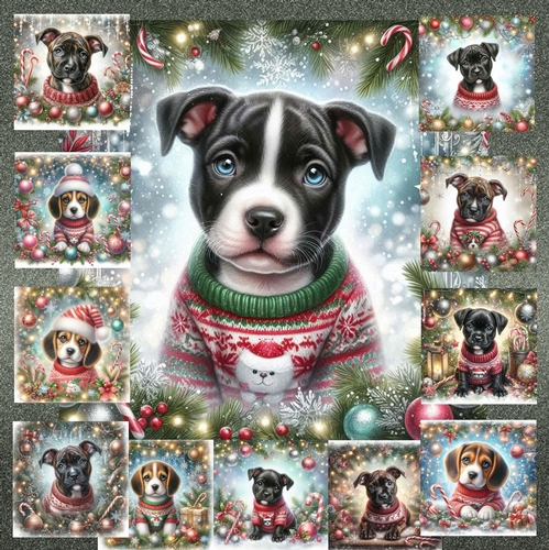 Christmas Jumper Pups 8