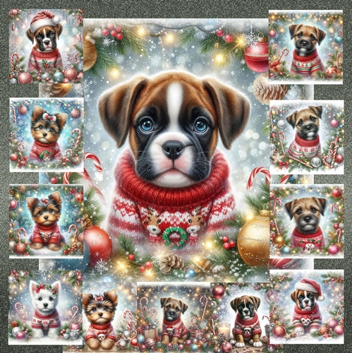 Christmas Jumper Pups 11