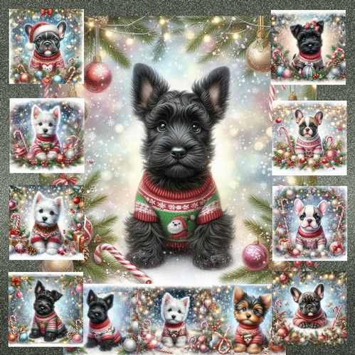 Christmas Jumper Pups 12