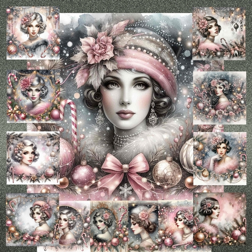 Art Deco Christmas Glamour 2