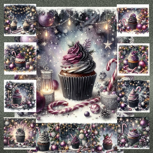 Festive Cupcake Wonderland 1