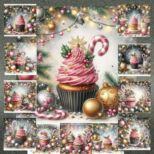 Festive Cupcake Wonderland 3