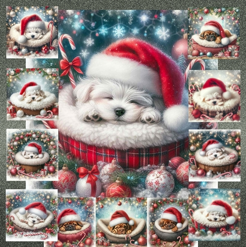 O Silent Night Pups 1