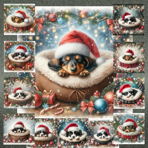 O Silent Night Pups 4