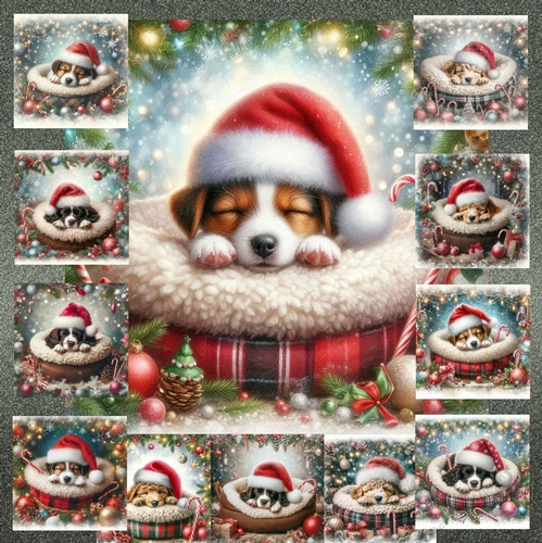 O Silent Night Pups 5