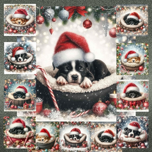 O Silent Night Pups 6