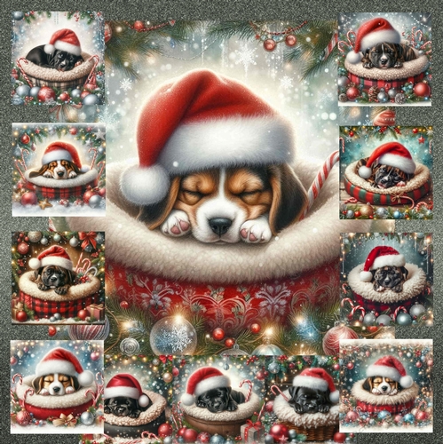 O Silent Night Pups 7