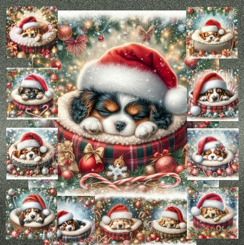 O Silent Night Pups 8
