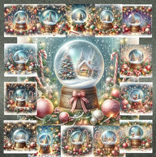 Beautiful Snow Globes