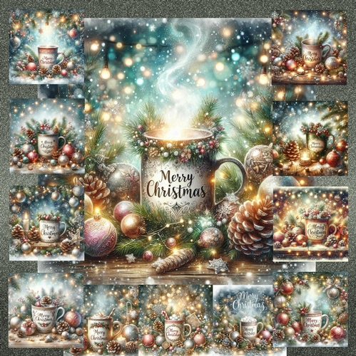 Christmas Greeting Mugs