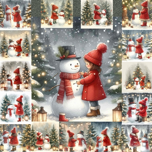 Lets Build  Snowman 1