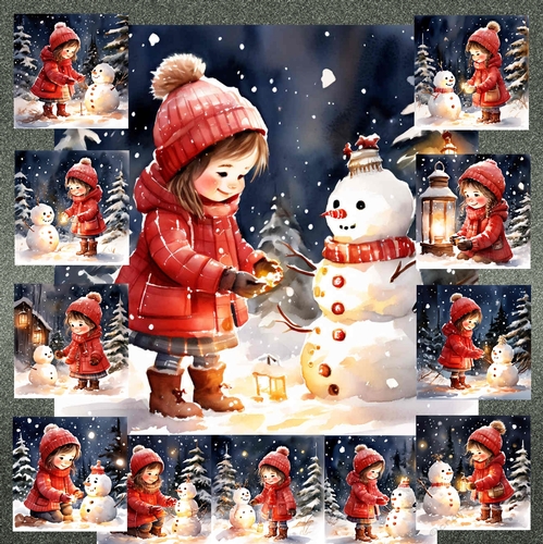 Lets Build  Snowman 2