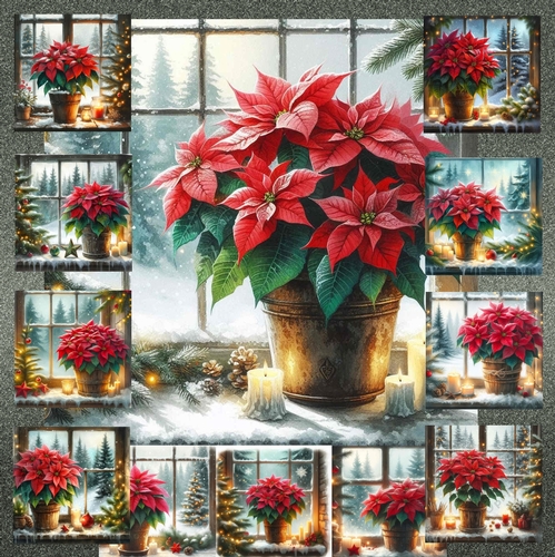 Poinsettia Wishes
