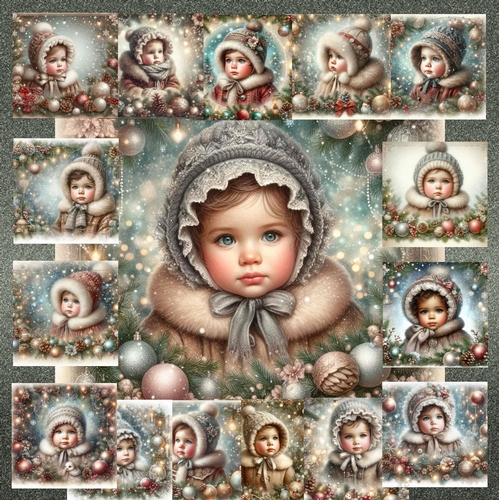 Christmas Victorian Infants 