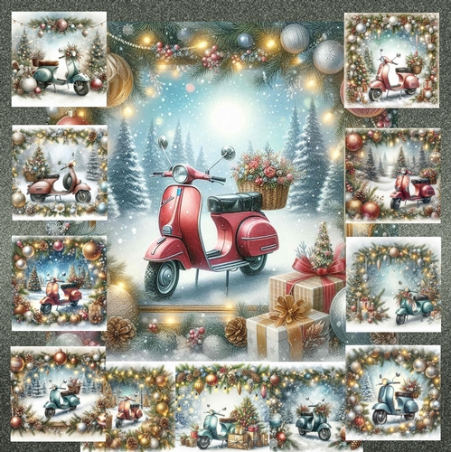 Christmas Scooters