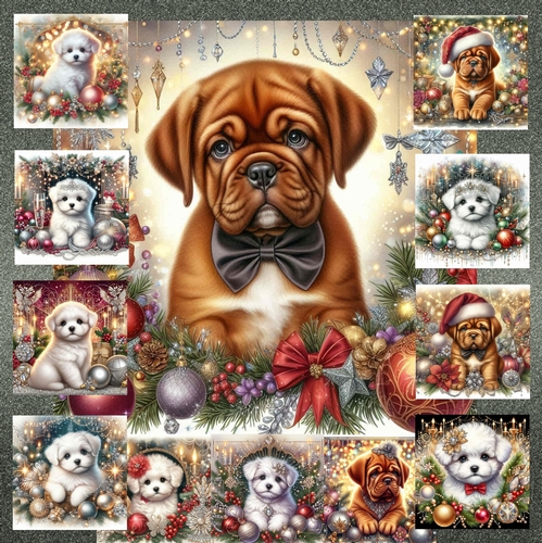 Holiday Paws & Sparkles 1