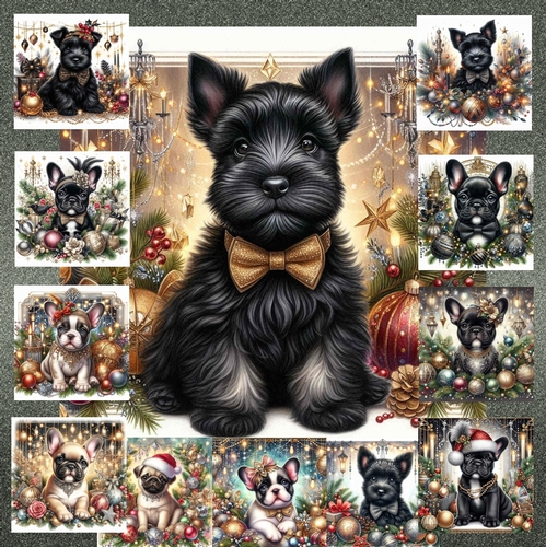 Holiday Paws & Sparkles 12
