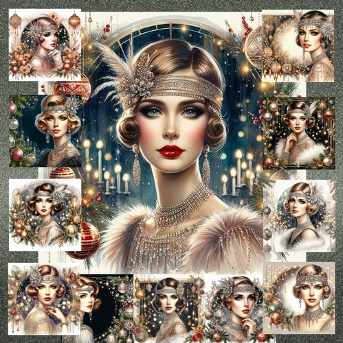 Great Gatsby Christmas 1