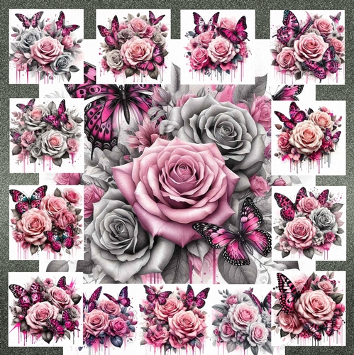 Floral Butterfly 2